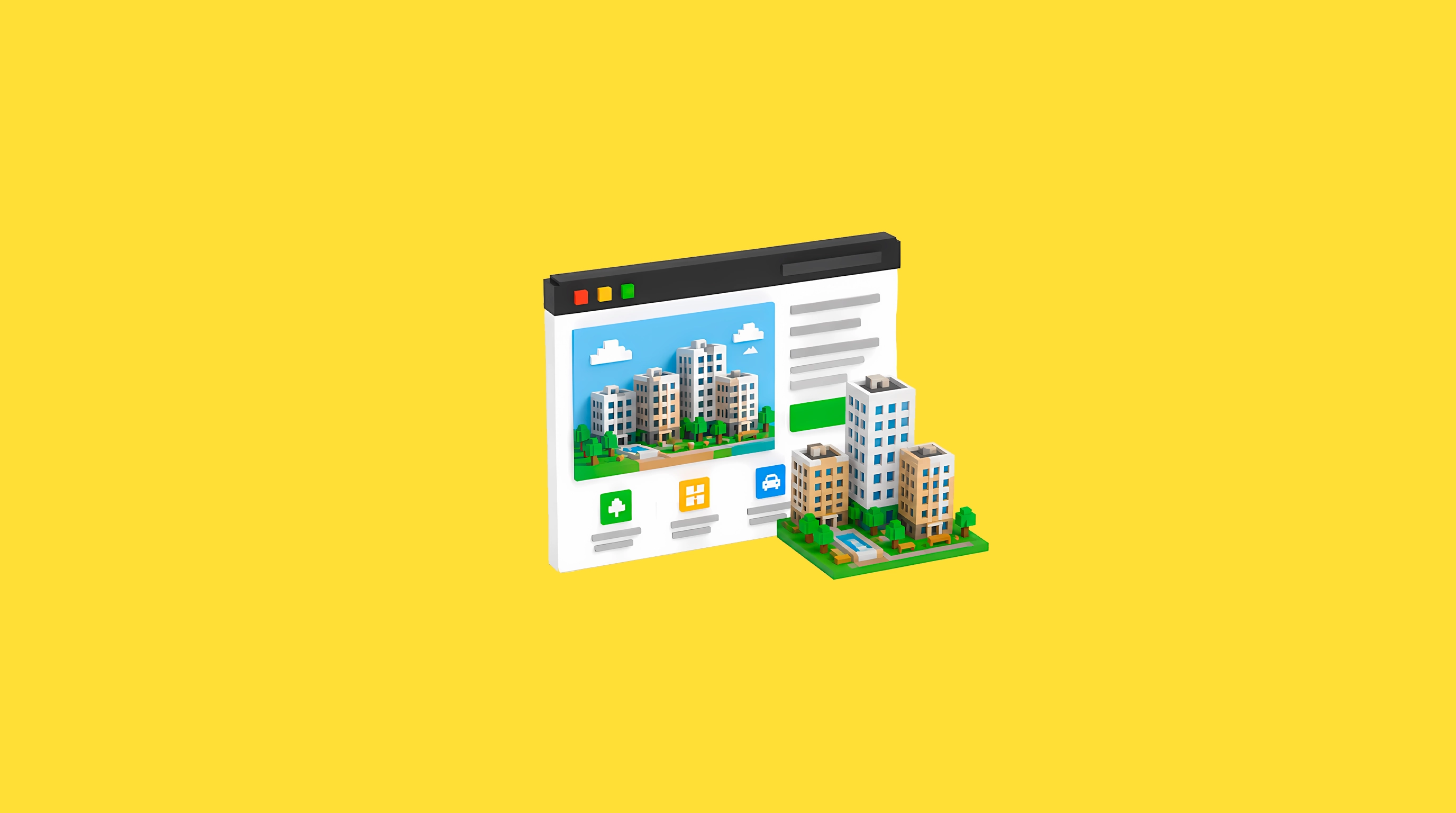Landing page для жилого комплекса